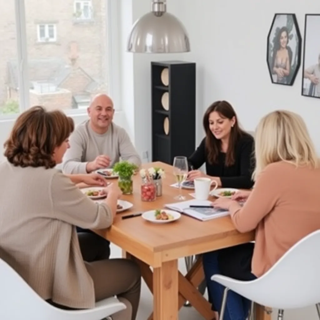 Persoon die tevreden kijkt naar financieel overzicht op tablet